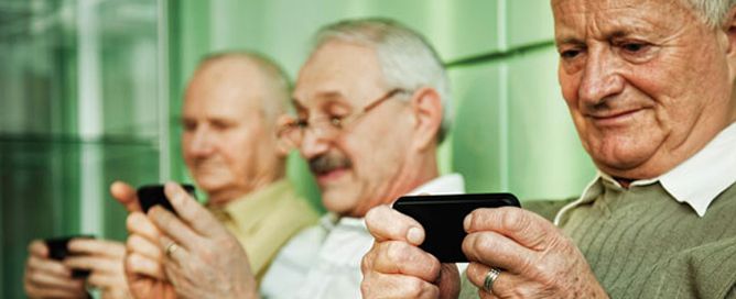 los mayores de 55 y los smartphones