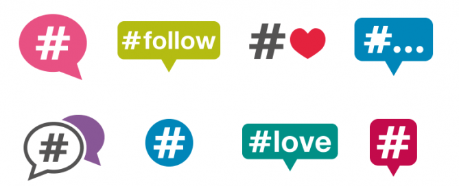 Hashtags: ¿cómo debo usarlos en cada red social?