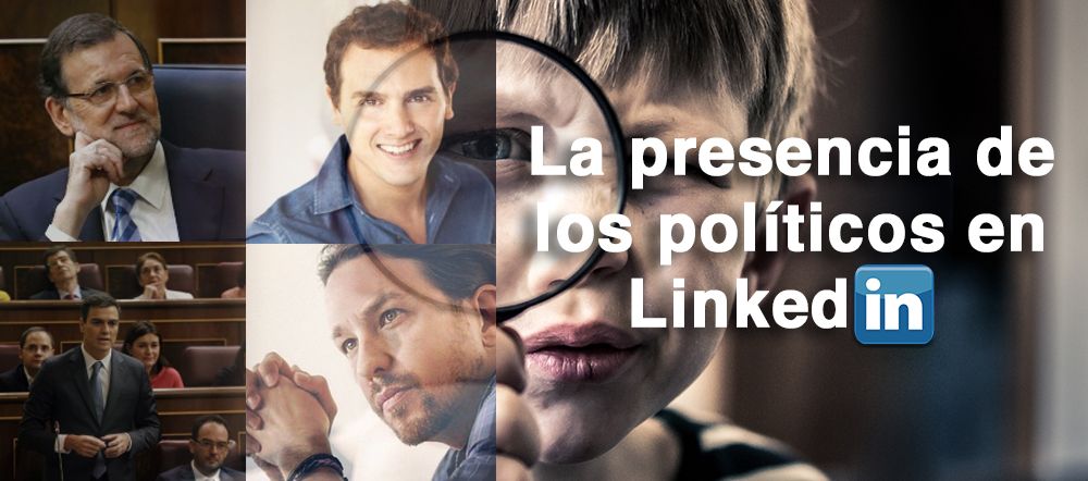 Imagen de políticos en LinkedIn