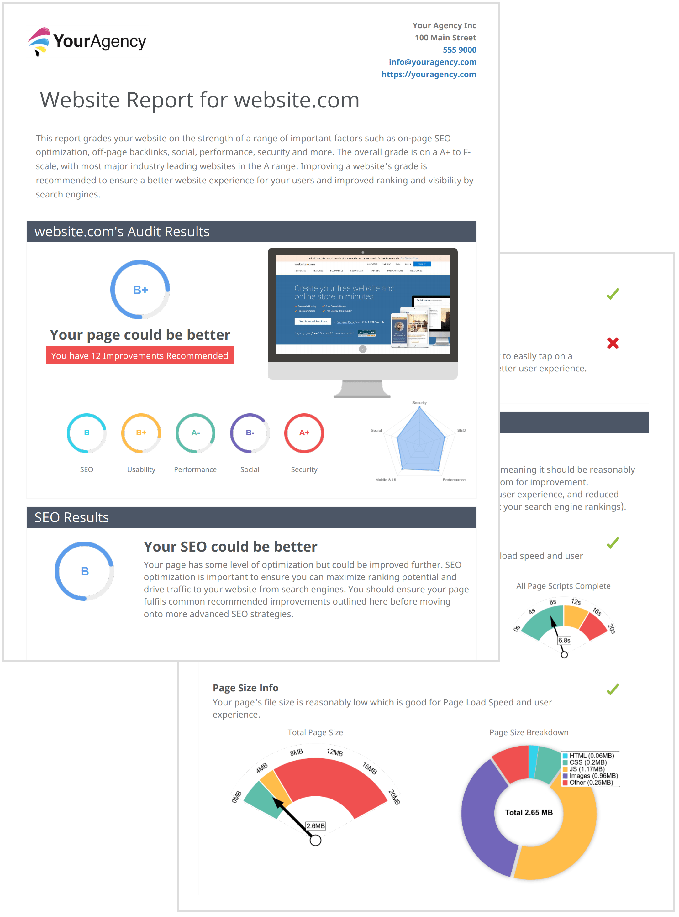 Websites With Free SEO Audit & Reporting - SEOptimer