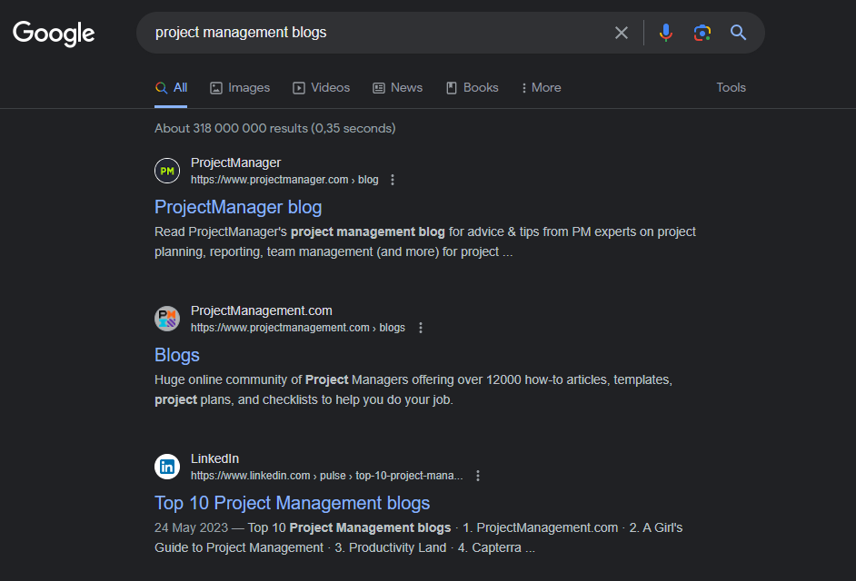blogs de gestión de proyectos
