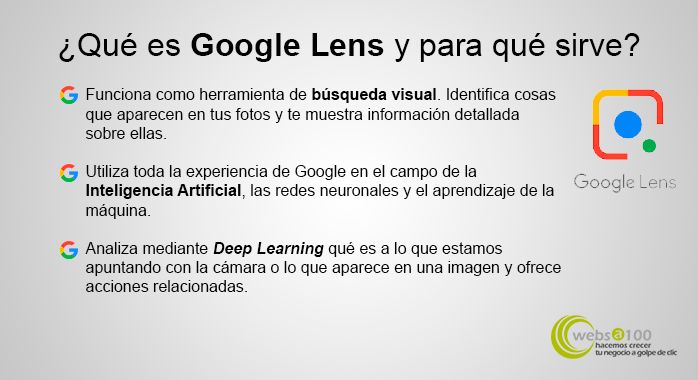 Google lens funciones inteligencia artificial