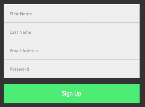 Campos válidos