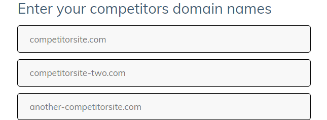 dominios competidores de serpbot