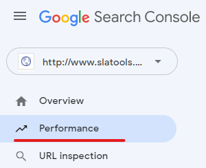 rendimiento en Google Search Console