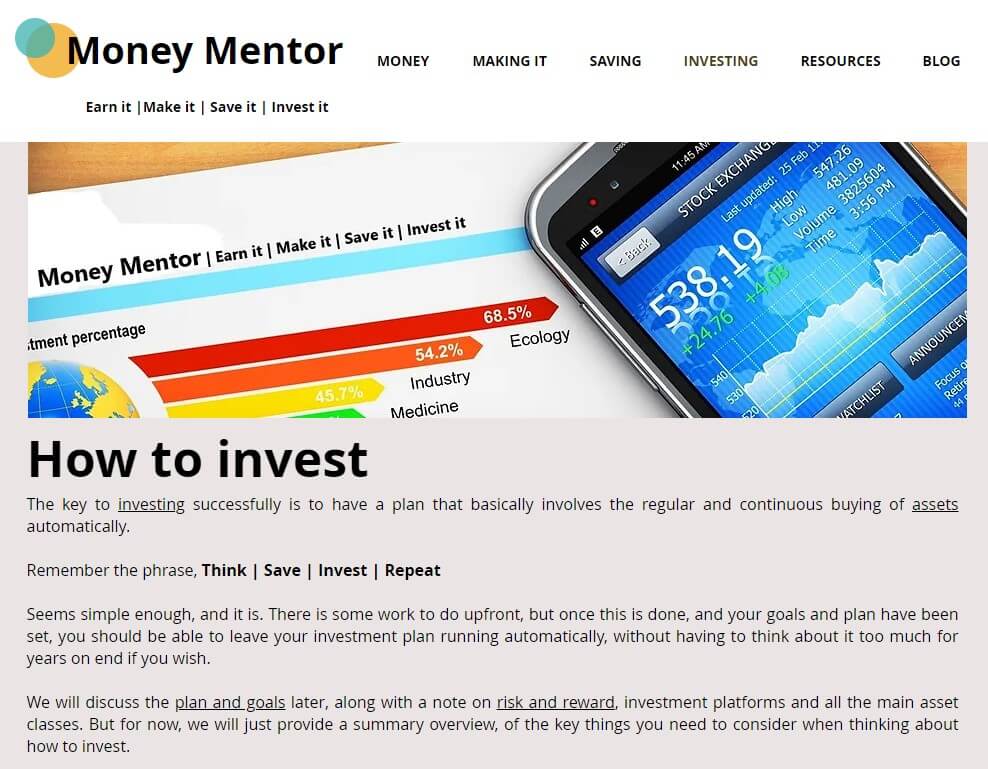 blog del mentore finanziario