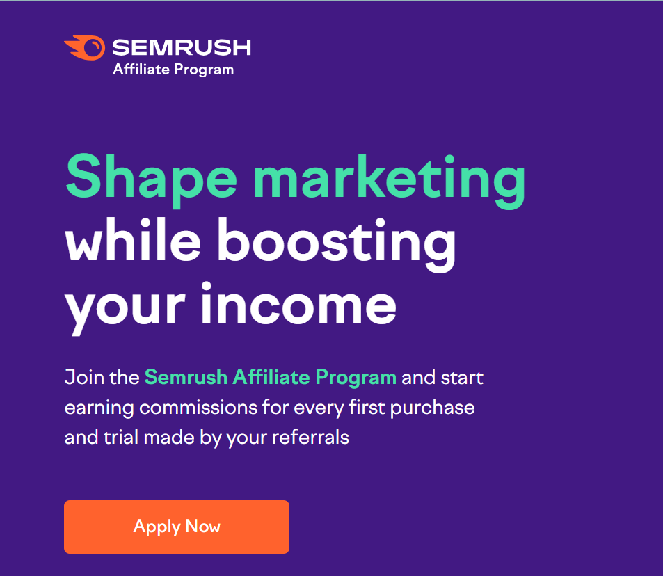 SEMrush アフィリエイトプログラム
