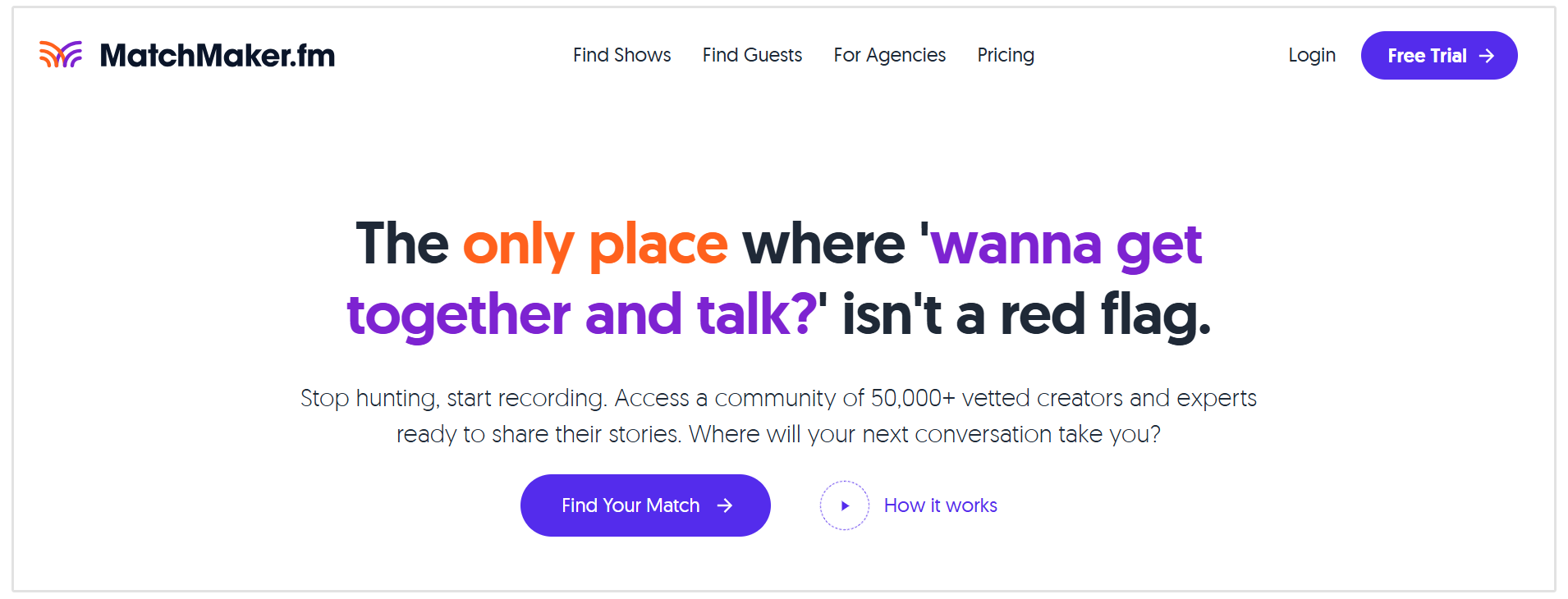 MatchMaker.fm